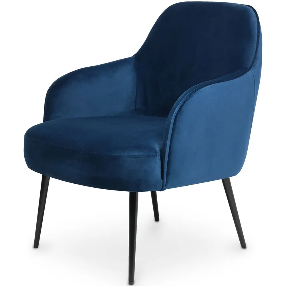 Fauteuil tapissé de velours - Hyra image 8
