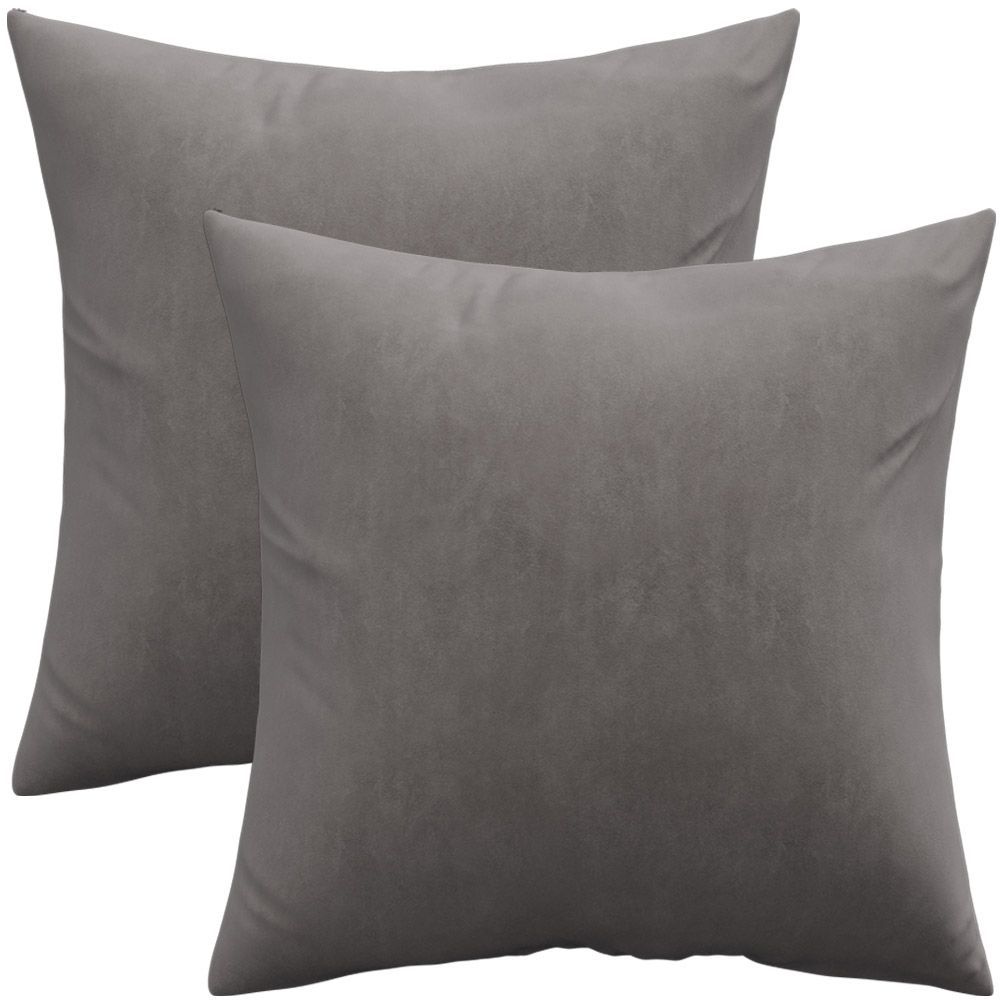 Lot de 2 coussins en velours - housse et garnissage - Mesmal image 8