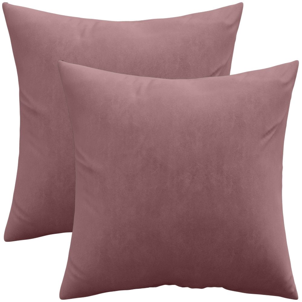 Lot de 2 coussins en velours - housse et garnissage - Mesmal image 8
