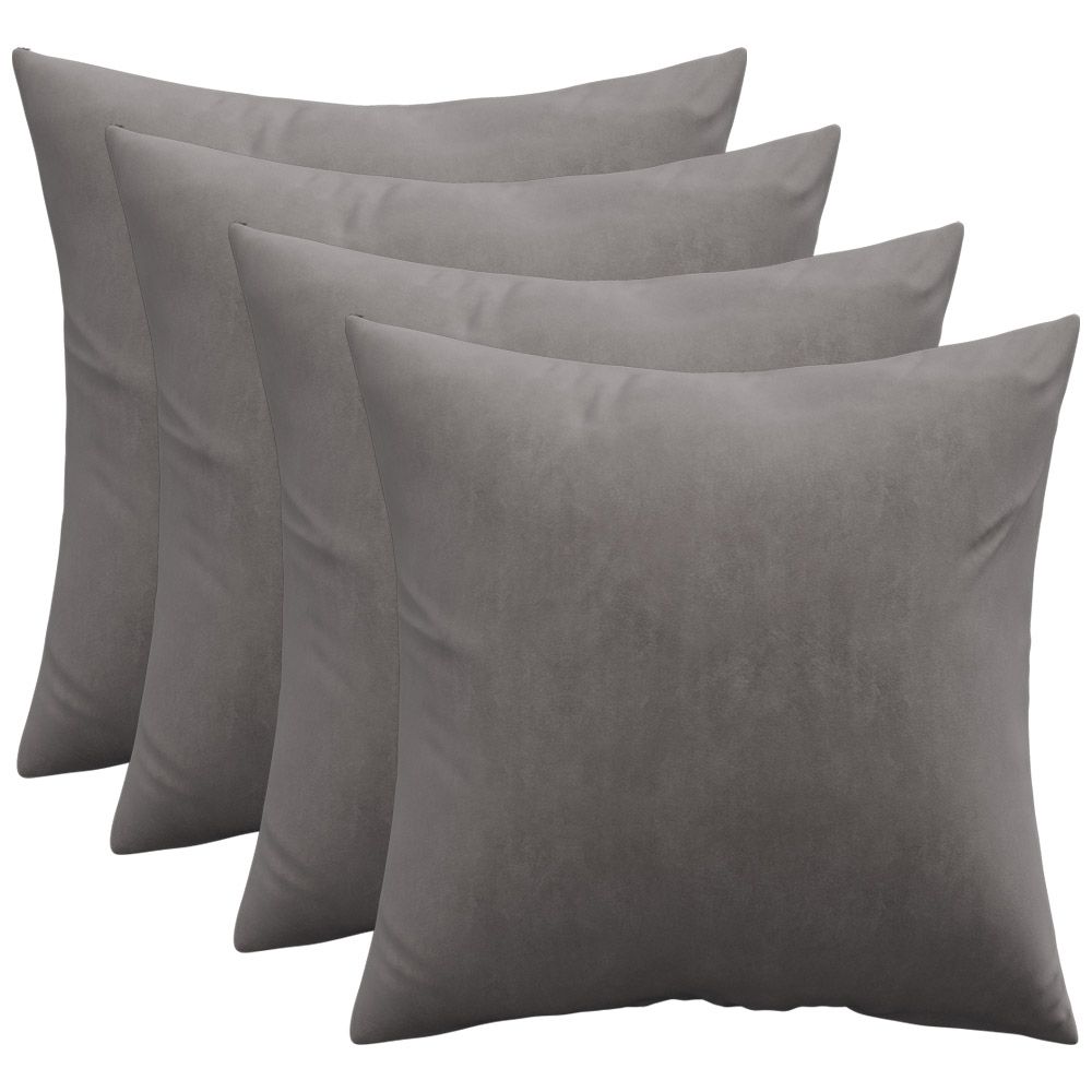 Lot de 4 coussins en velours - housse et garnissage - Mesmal image 8