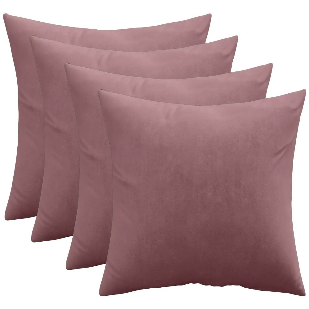 Lot de 4 coussins en velours - housse et garnissage - Mesmal image 8