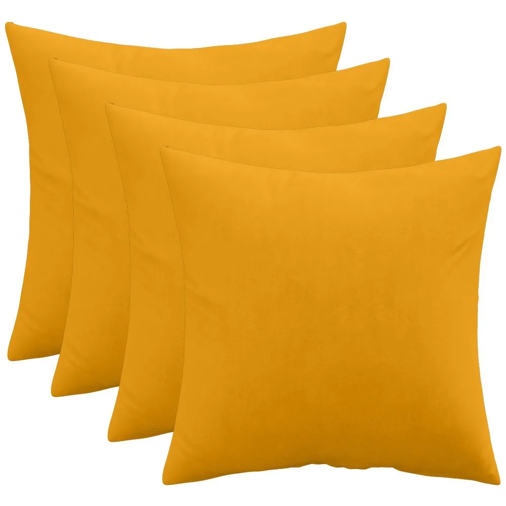 Lot de 4 coussins en velours - housse et garnissage - Mesmal image 8