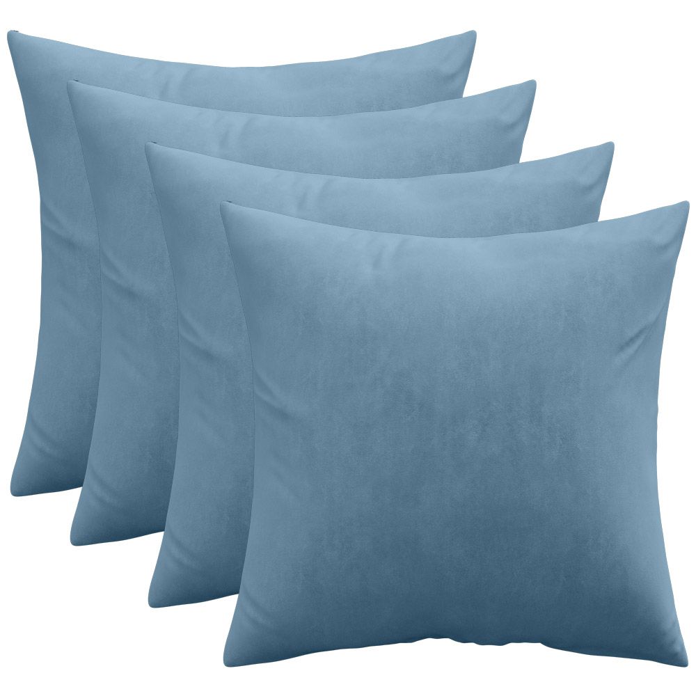 Lot de 4 coussins en velours - housse et garnissage - Mesmal image 8