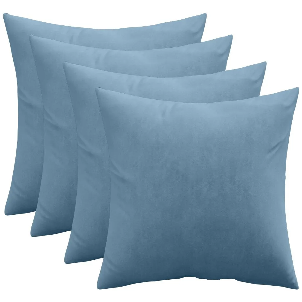 Lot de 4 coussins en velours - housse et garnissage - Mesmal image 8