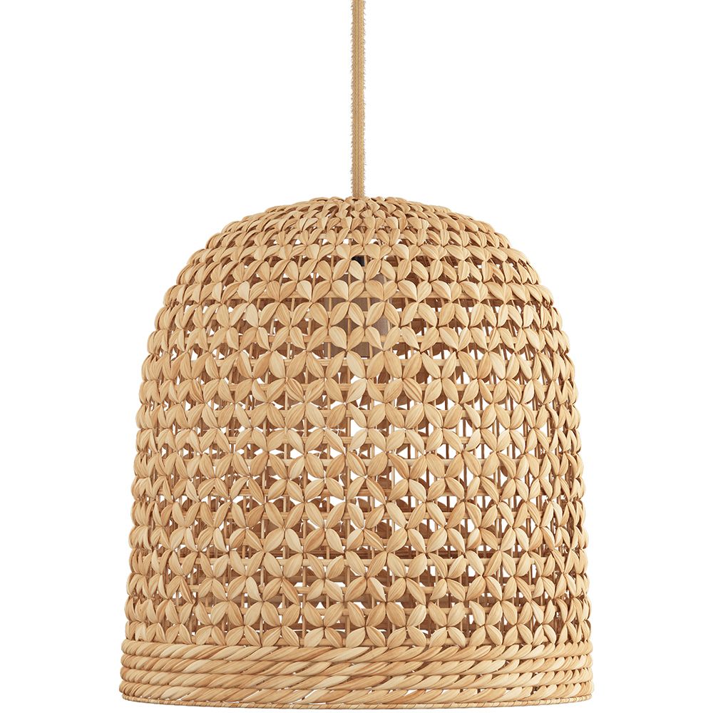 Suspension en rotin - Lampe suspendue design boho Bali - 50cm - Rava image 8