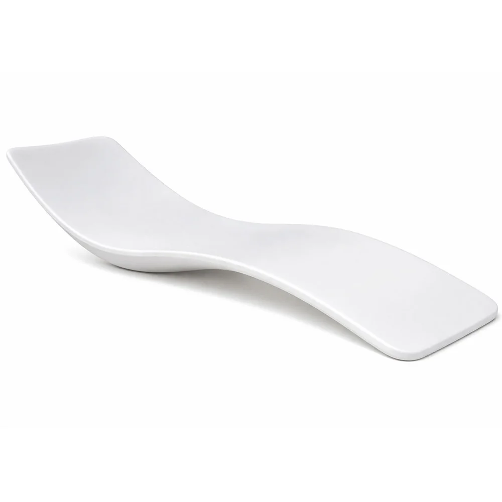 Chaise longue de piscine design - Blanc mat - Hero image 8
