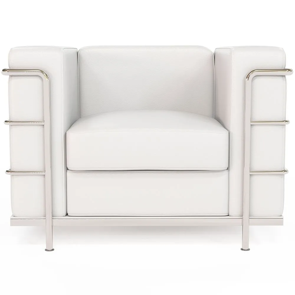 Fauteuil design - Revêtement en cuir végétalien - Lecur image 8