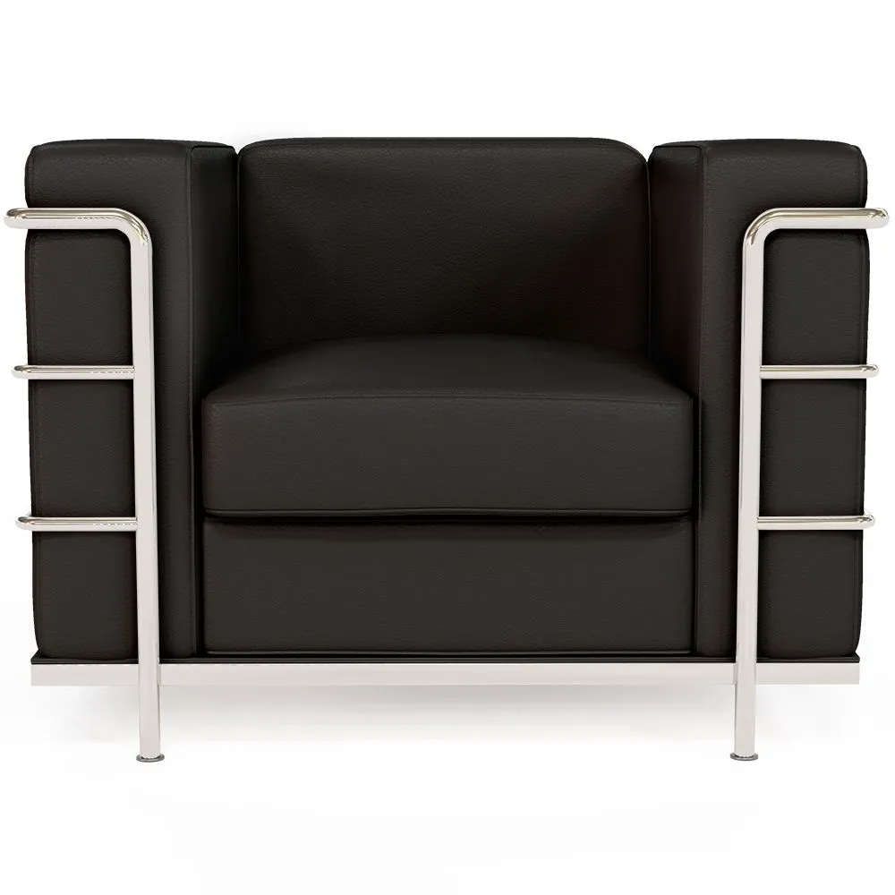 Fauteuil design - Revêtement en cuir végétalien - Lecur image 8