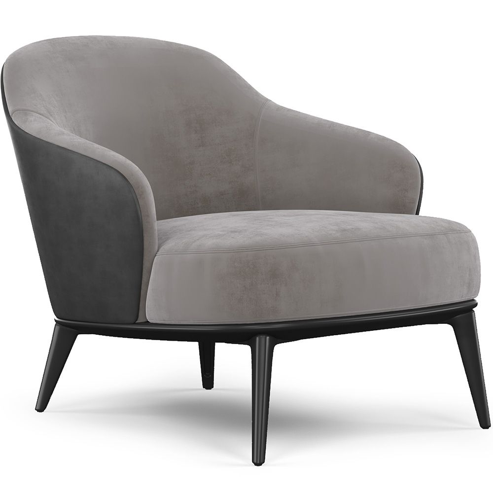 Fauteuil Tapissé en Velours - Luc image 8