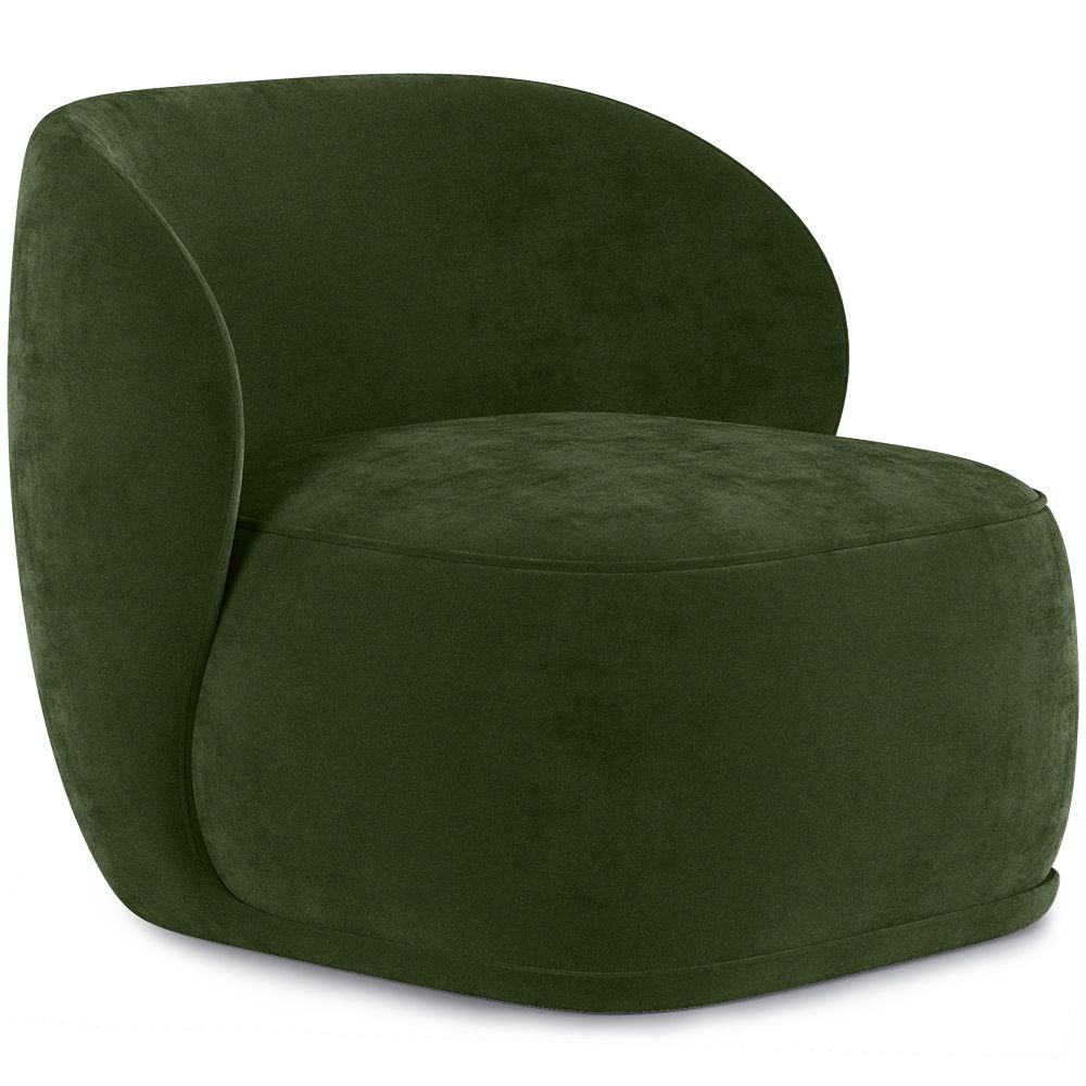 Fauteuil Tapissé en Velours - Butaca - Mykel image 8