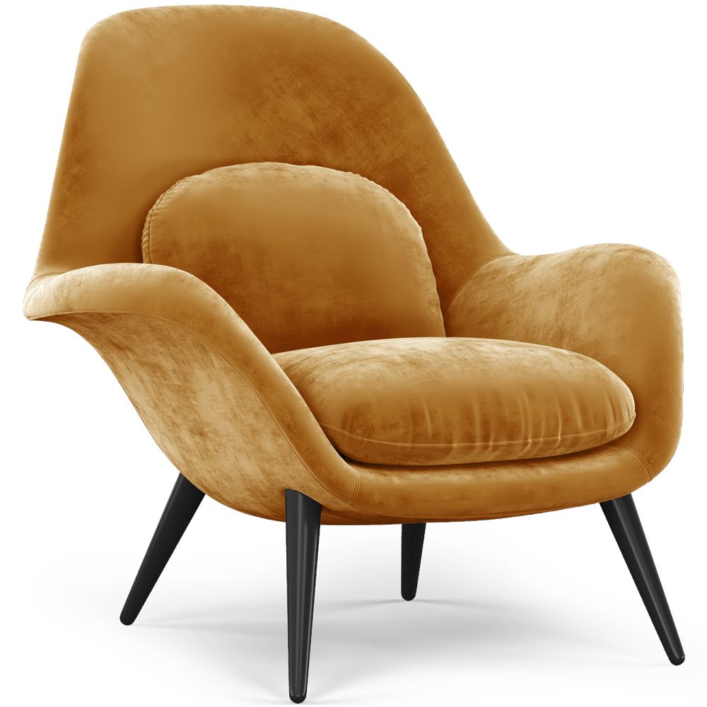 Fauteuil en velours - Uyere image 8