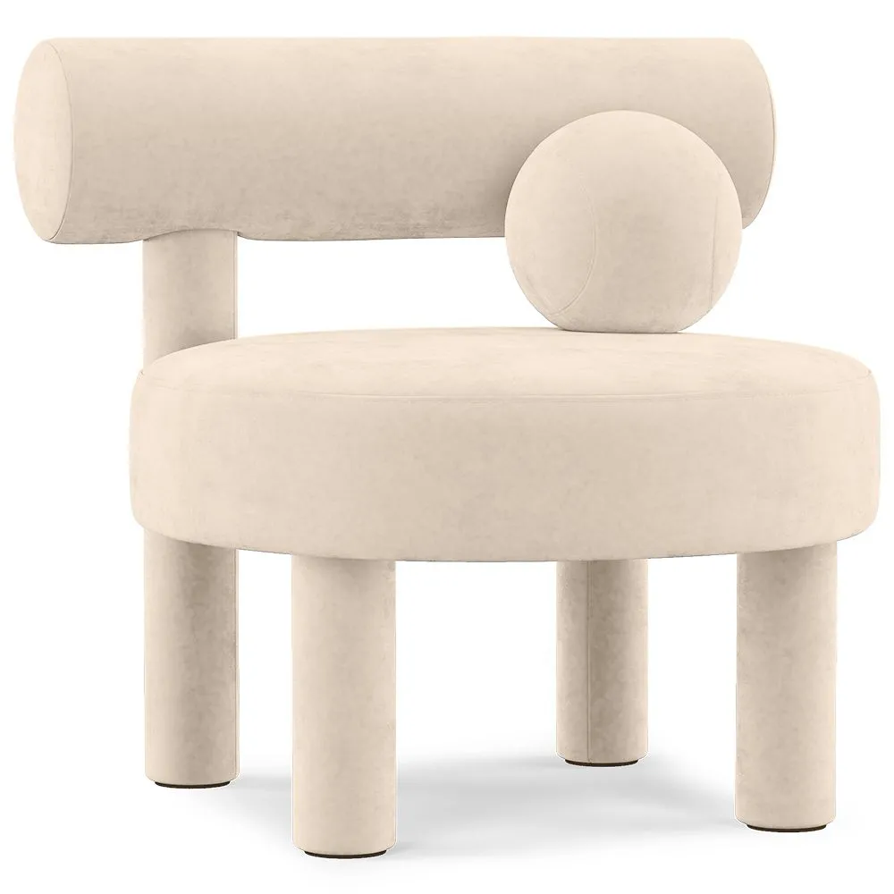  Fauteuil - Rembourré en velours - Klena image 8