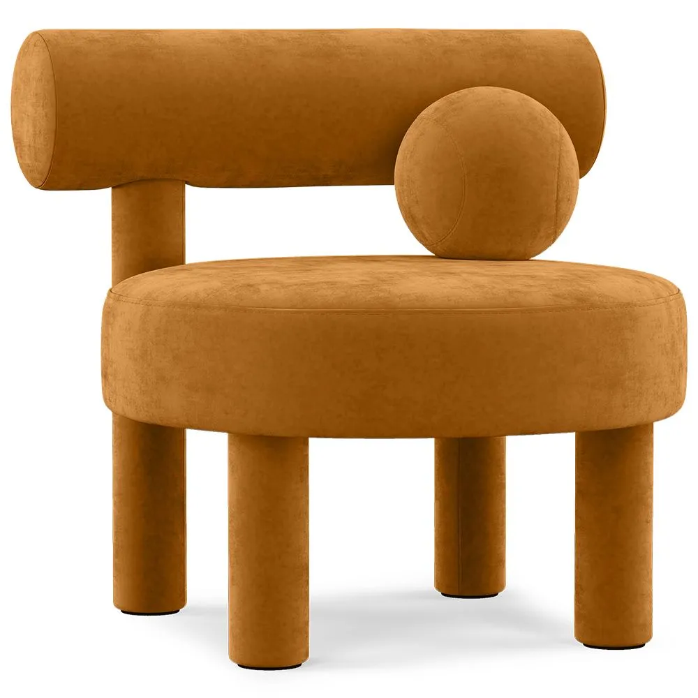  Fauteuil - Rembourré en velours - Klena image 8