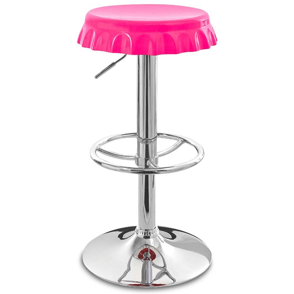 Tabouret de bar pivotant - Design métal - Bouteille image 8