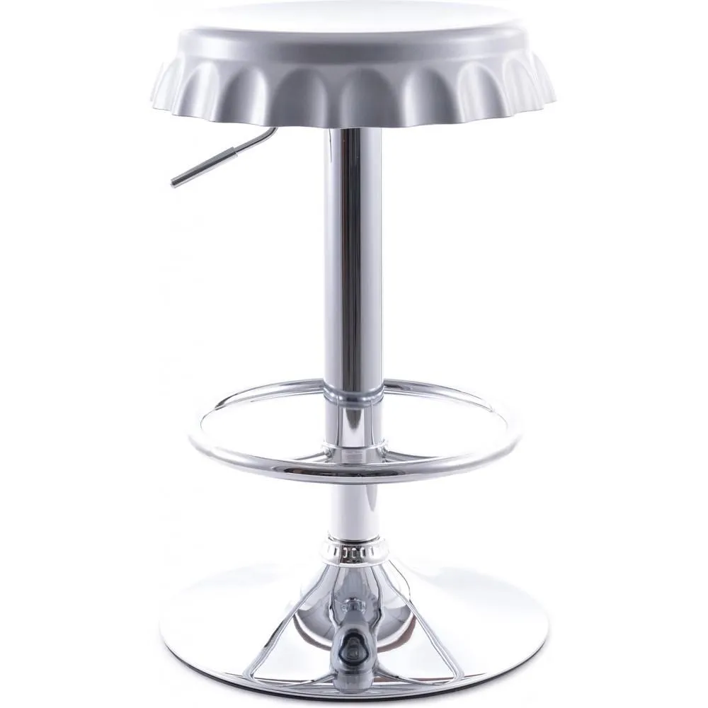 Tabouret de bar pivotant - Design métal - Bouteille image 8