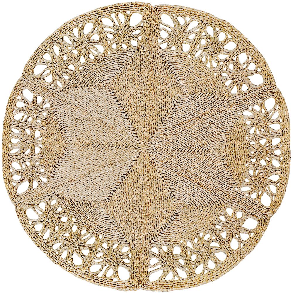 Tapis rond en jute - Boho Bali - 150 CM - Bilú image 8