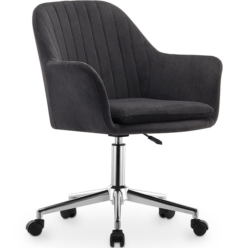 Chaise de bureau pivotante avec accoudoirs - Lumby image 8