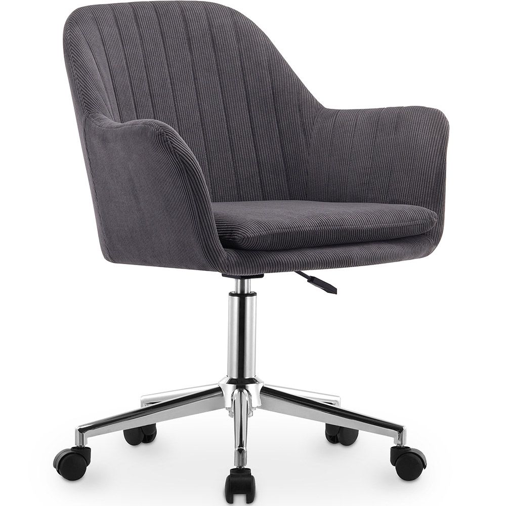 Chaise de bureau pivotante avec accoudoirs - Lumby image 8