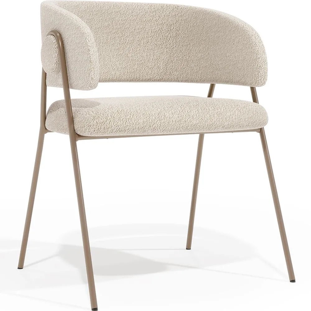 Chaise de salle à manger - Revêtue de tissu - Roaw image 8