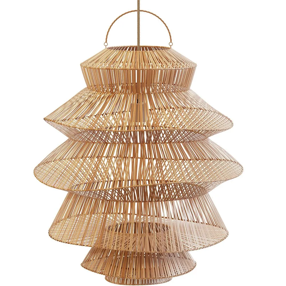  Lampe suspendue en rotin - Boho Bali - Ferta image 8