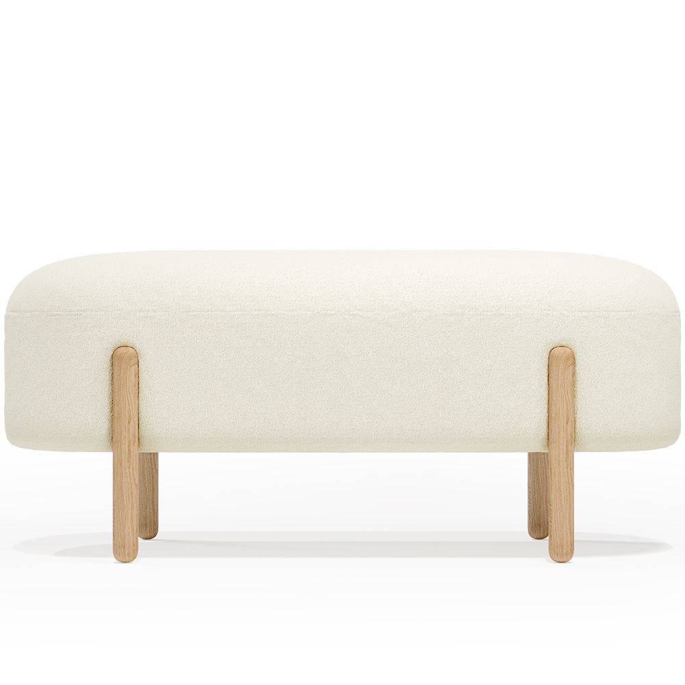 Banc Rembourré en Bouclé - Curve image 8