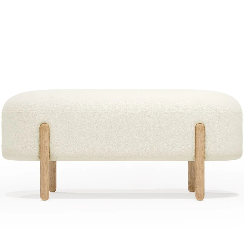 Banc Rembourré en Bouclé - Curve image 8