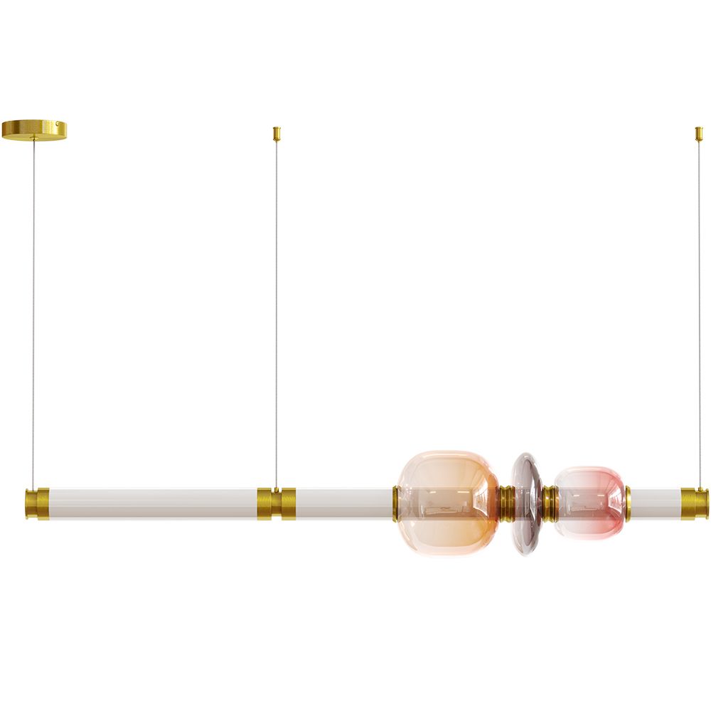 Lampe suspendue en cristal - LED - Singlen 100 CM image 8