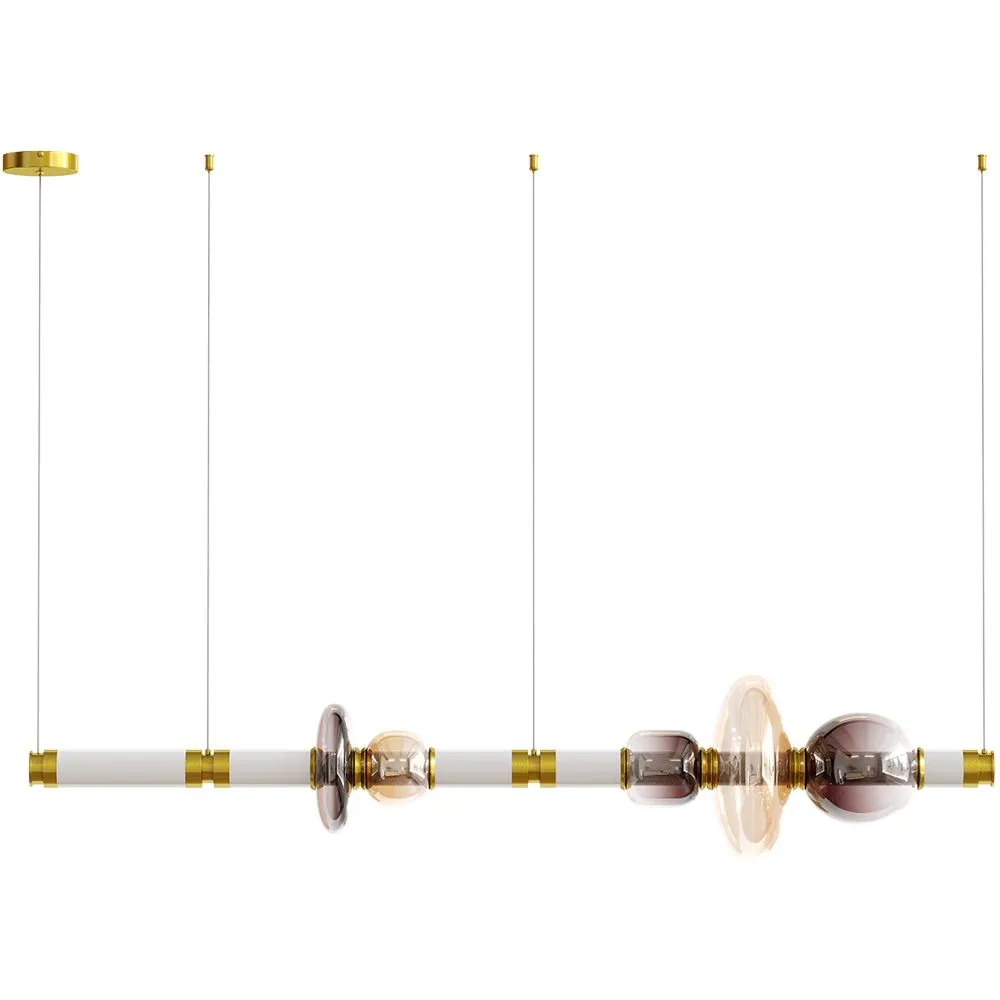 Lampe suspendue en cristal - LED - Singlen 120 CM image 8