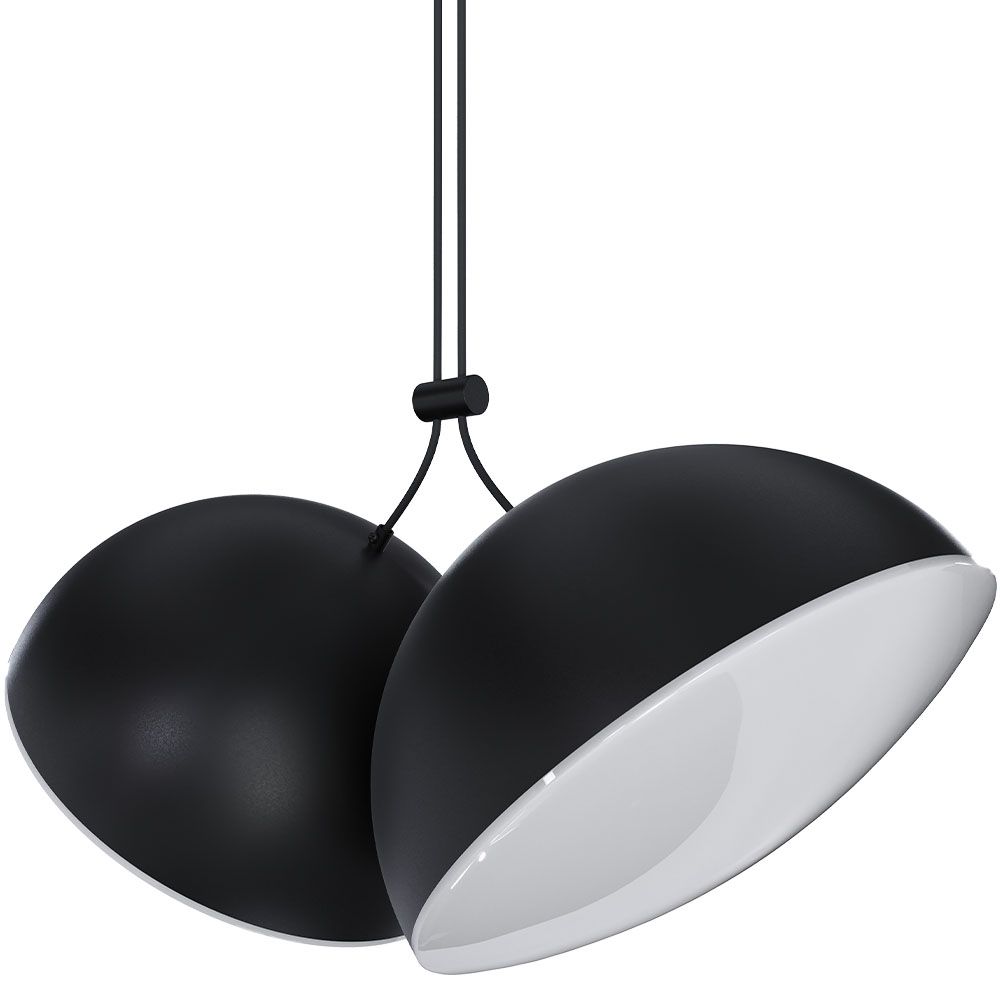 Lampe Suspendue - 2 Spots LED - Dual image 8