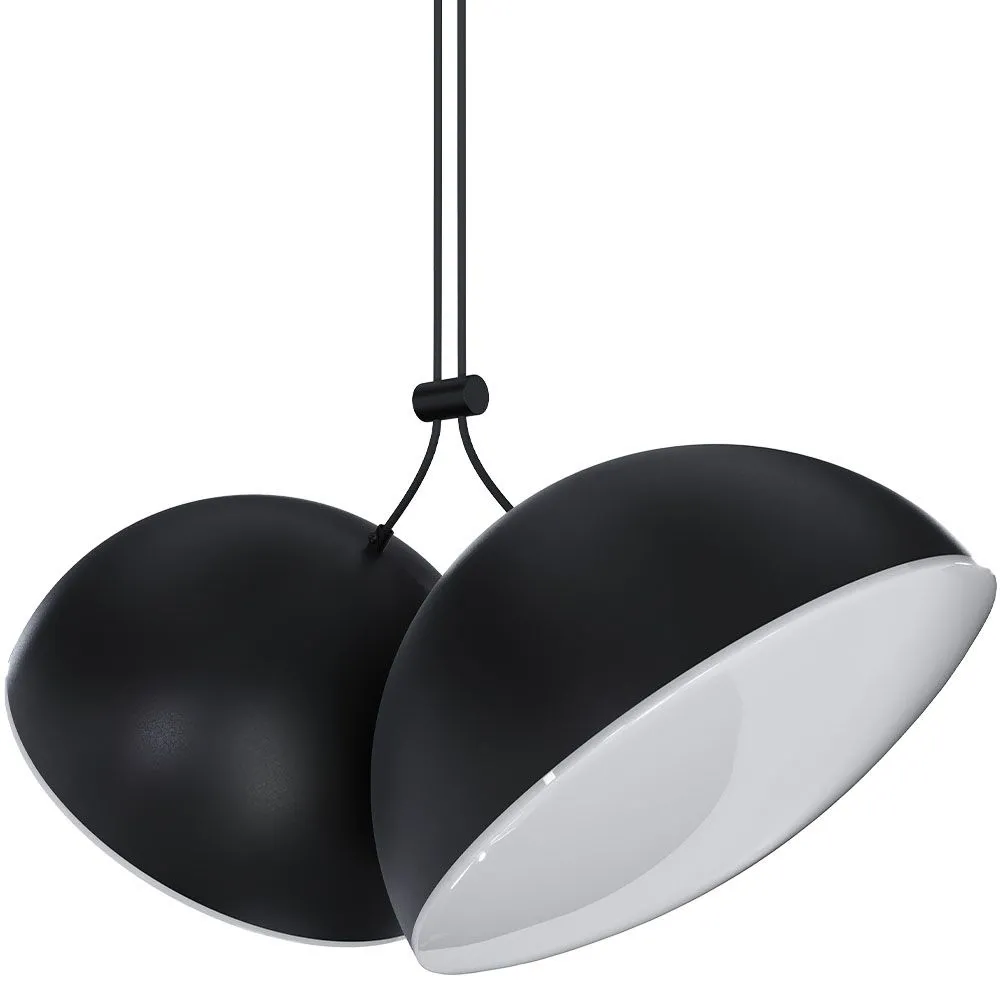 Lampe Suspendue - 2 Spots LED - Dual image 8