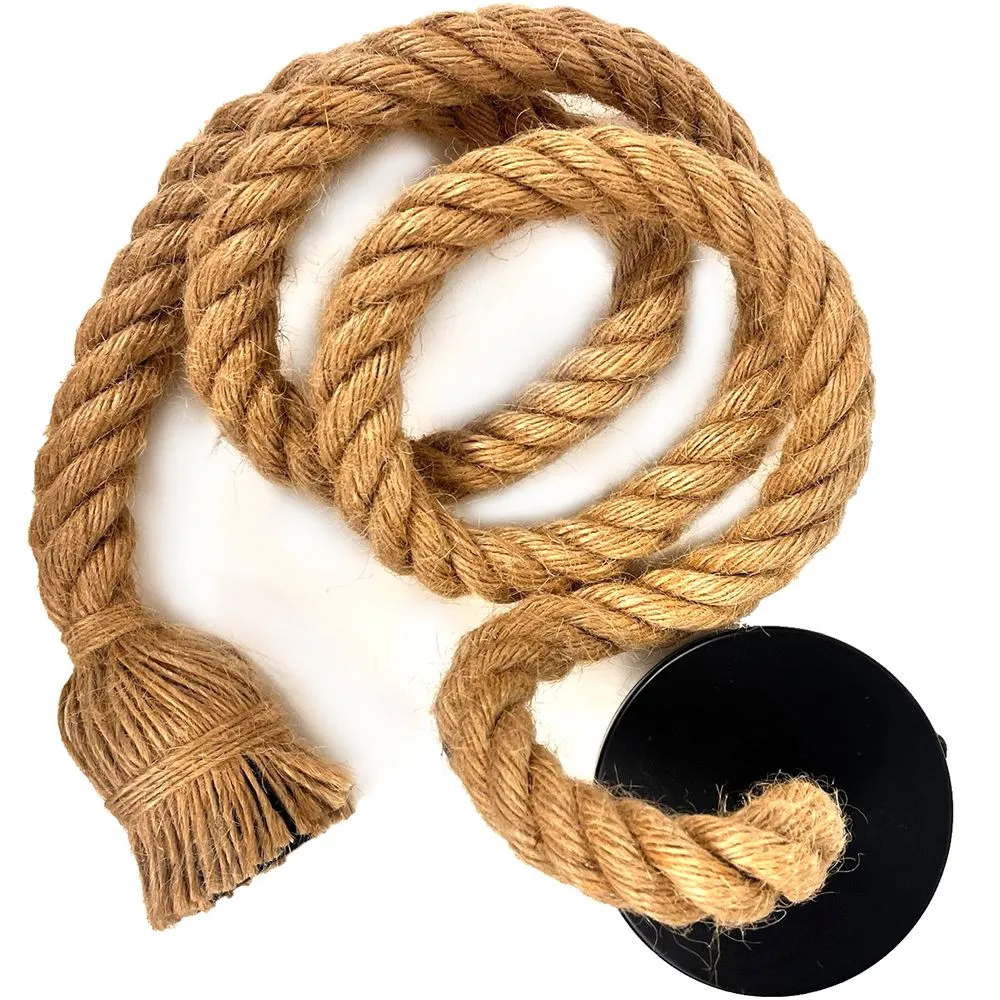 Câble en Corde pour Lampe Suspendue - Style Boho Industriel - Bamba image 8