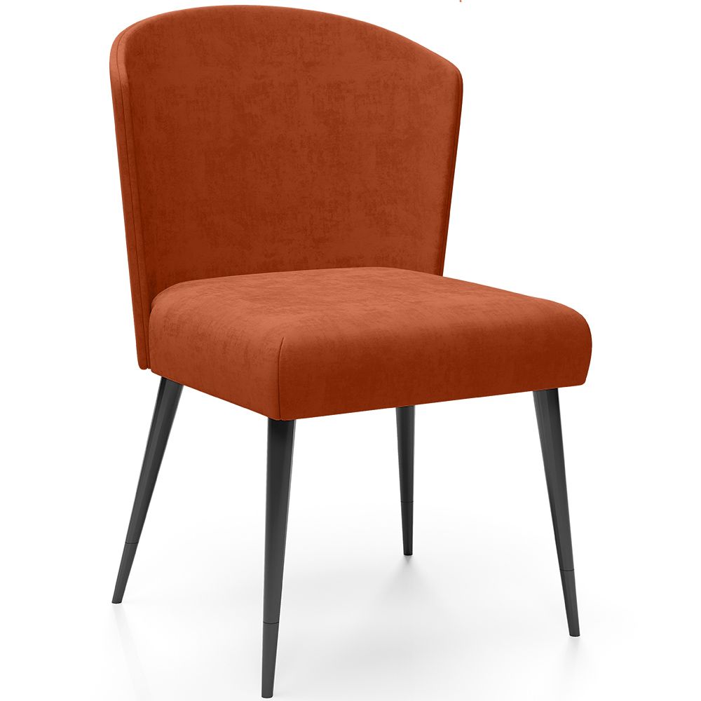 Chaise de Salle à Manger - Revêtue de Velours - Kirna image 8