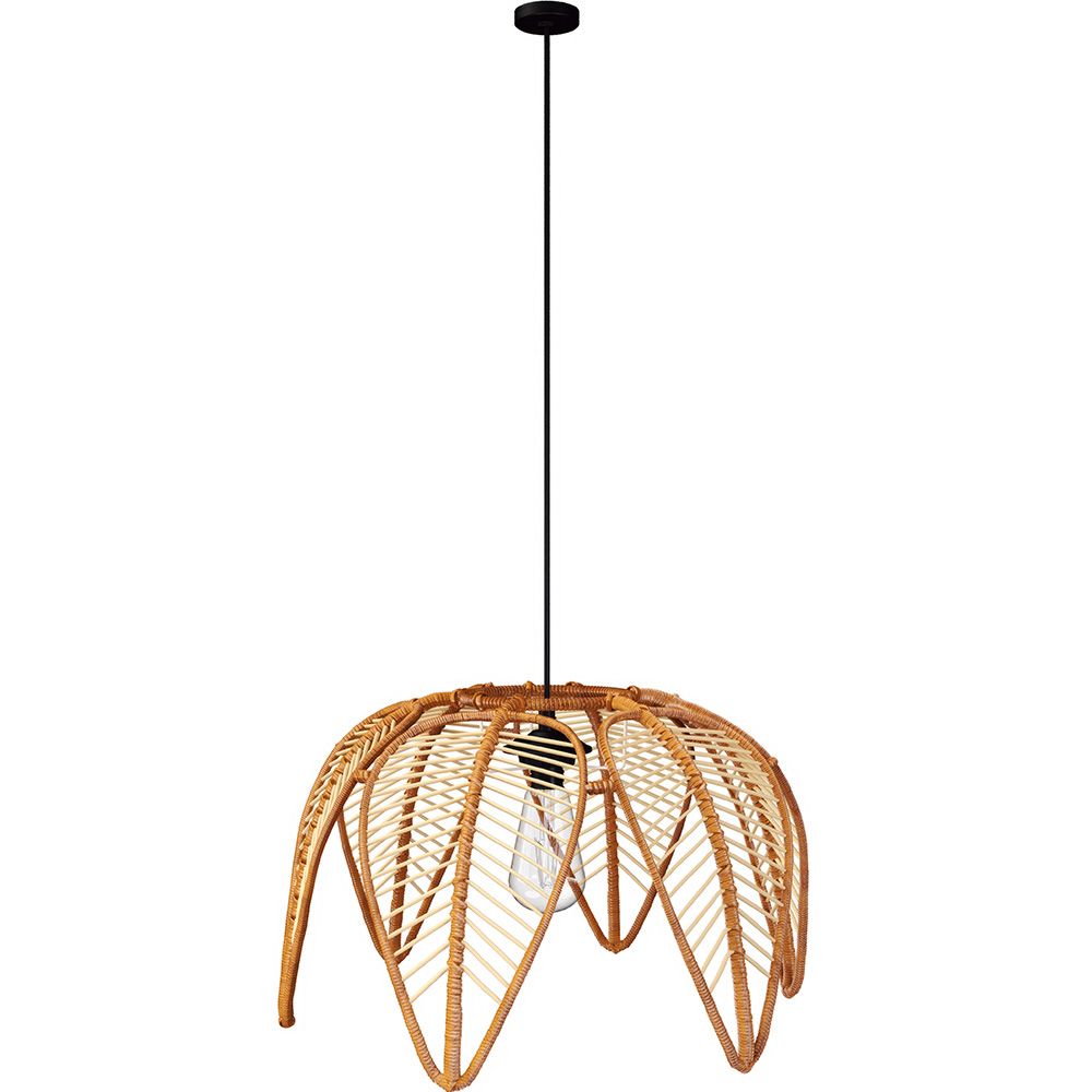 Lampe de Plafond en Rotin - Style Boho Bali - Cardenia image 8