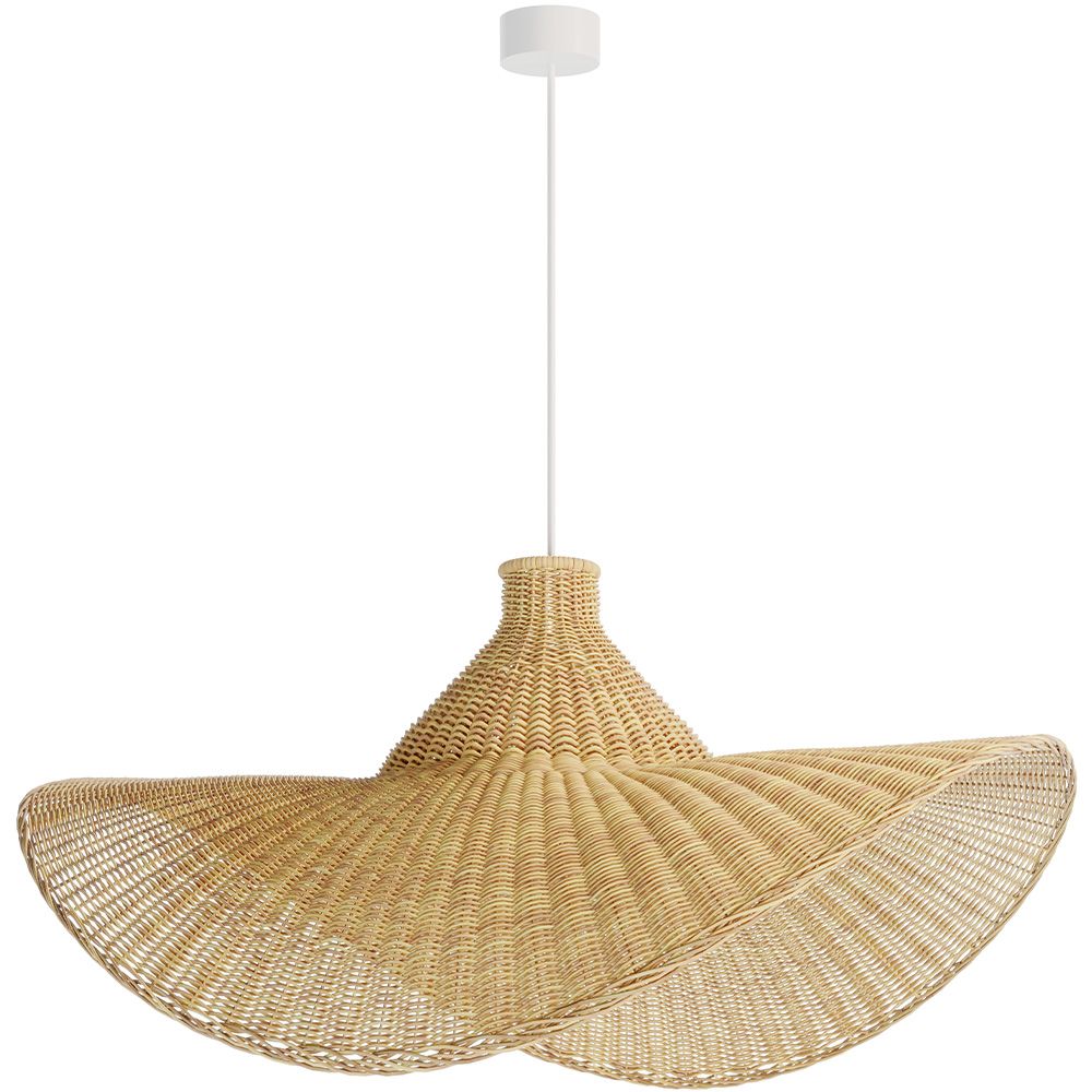 Lampe de Plafond en Rotin - Style Boho Bali - Sona image 8