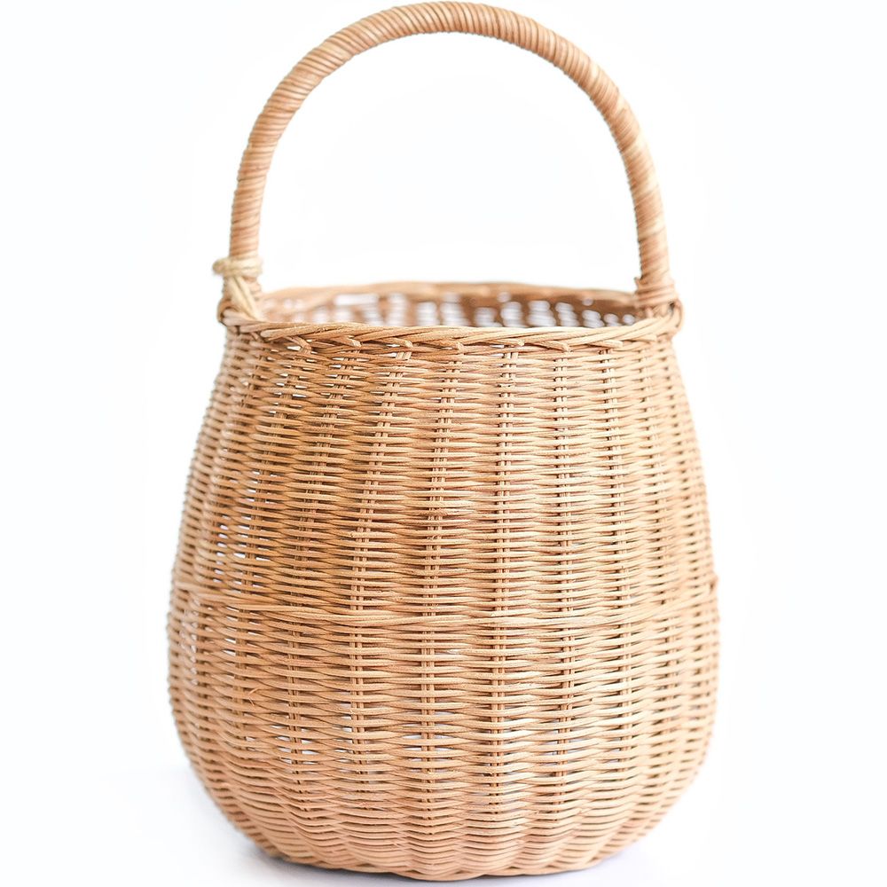  Panier en rotin avec poignée - 33x22CM - Vernu image 8