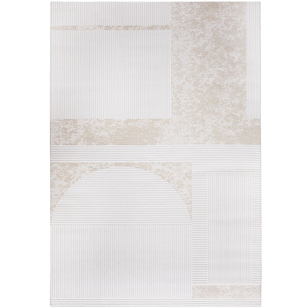 Grand Tapis Design Contemporain et Moderne - Beige (290x200 cm) - Awa image 8