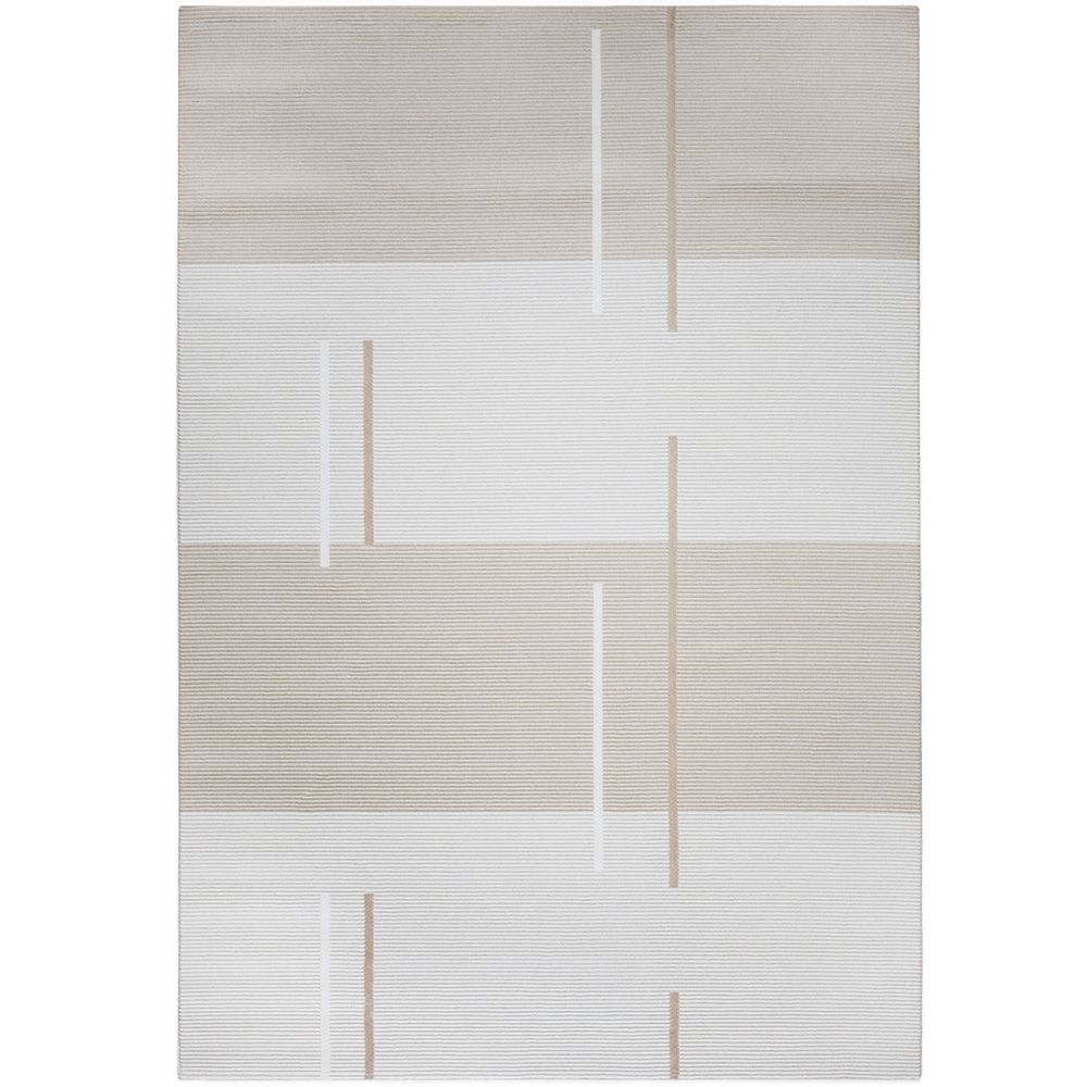 Grand Tapis Design Contemporain et Moderne - Beige (290x200 cm) - Fune image 8