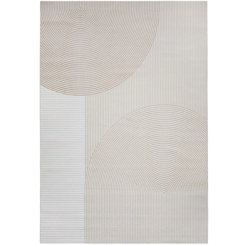Grand Tapis Design Contemporain et Moderne - Beige (290x200 cm) - Ryng image 8