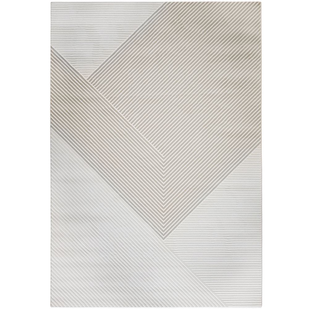 Grand Tapis Design Contemporain et Moderne - Beige (290x200 cm) - Escara image 8