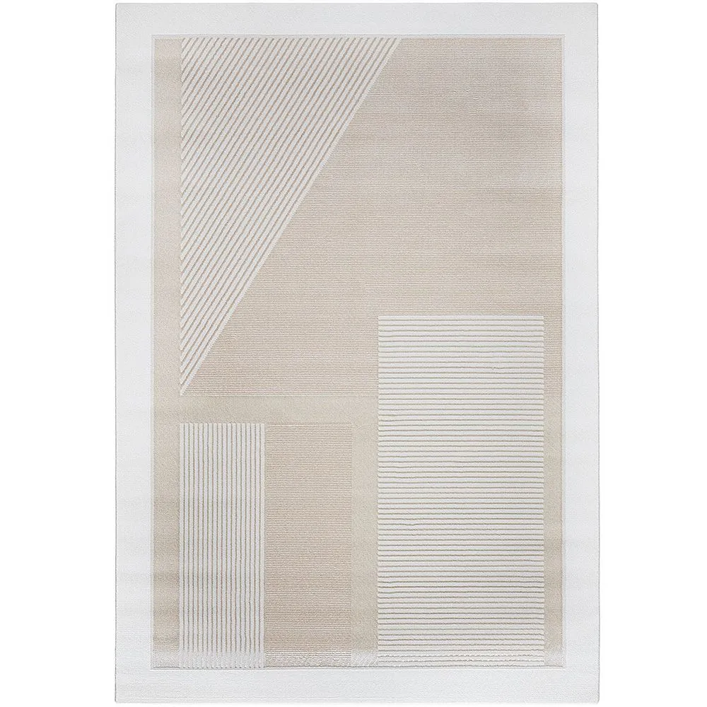 Grand Tapis Design Contemporain et Moderne - Beige (290x200 cm) - Terna image 8