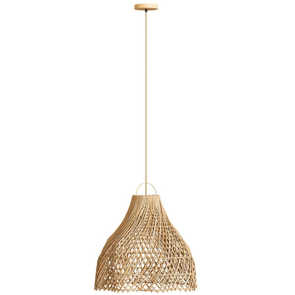 Lampe Suspendue en Rotin Style Boho - Rodric image 8