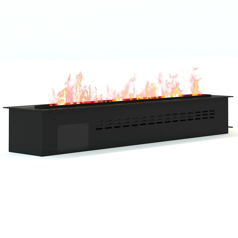 Cheminée Électrique Décorative avec Flamme de Vapeur d'Eau - 160CM image 8