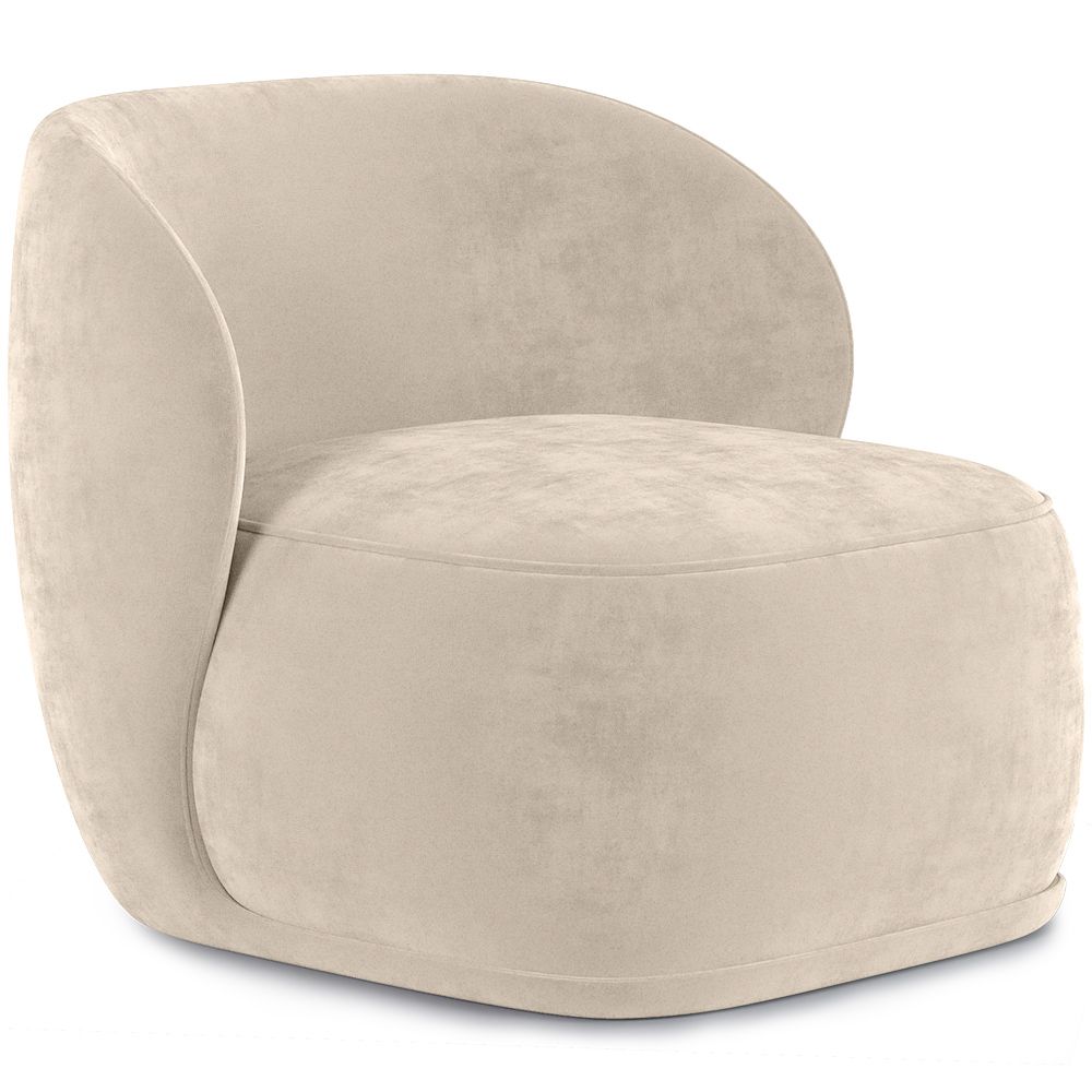 Fauteuil Tapissé en Velours - Butaca - Mykel image 8