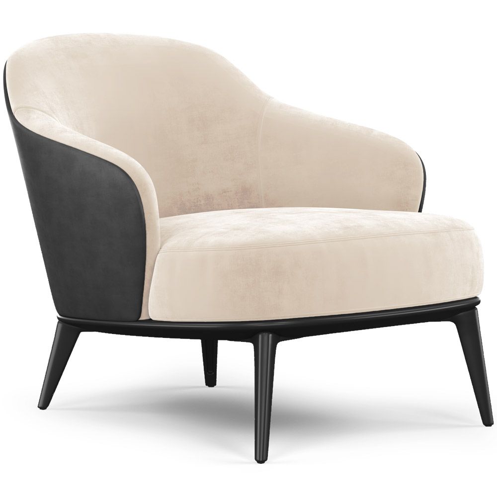 Fauteuil Tapissé en Velours - Luc image 8