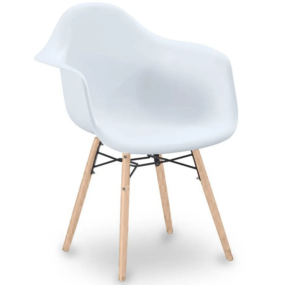 Chaise de Salle à Manger Design Scandinave - Pieds en Bois - Nordika image 8