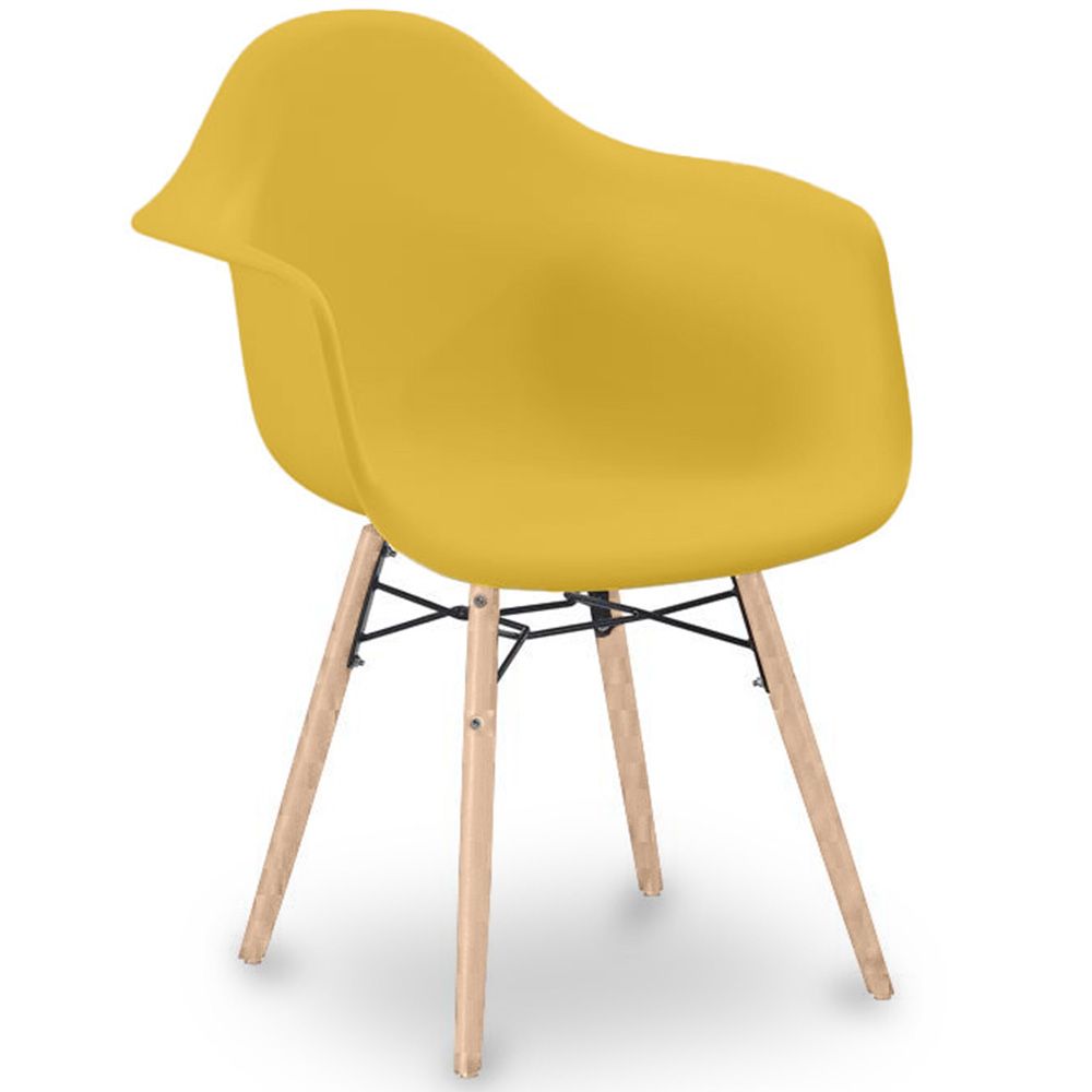Chaise de Salle à Manger Design Scandinave - Pieds en Bois - Nordika image 8