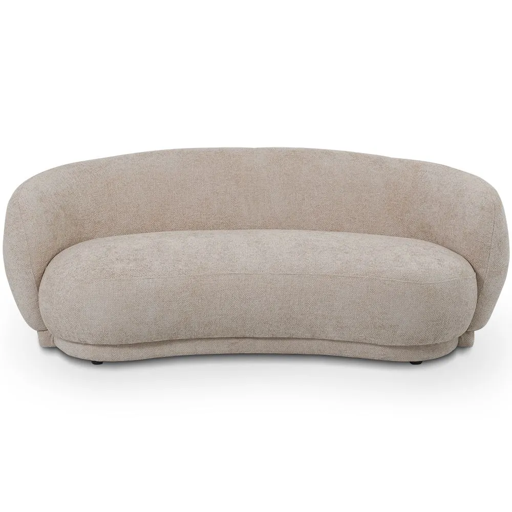 Canapé Design Courbe Style Contemporain Rembourré en Chenille - Curvy image 8