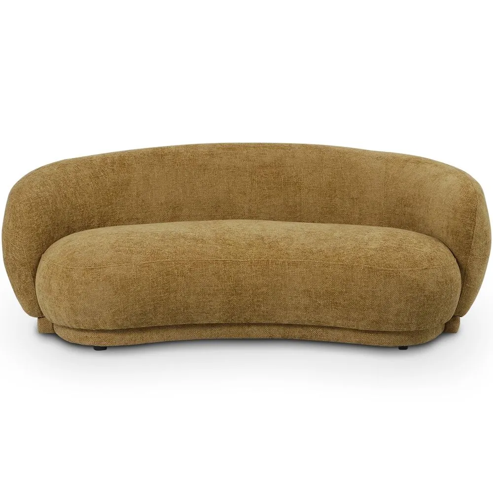 Canapé Design Courbe Style Contemporain Rembourré en Chenille - Curvy image 8