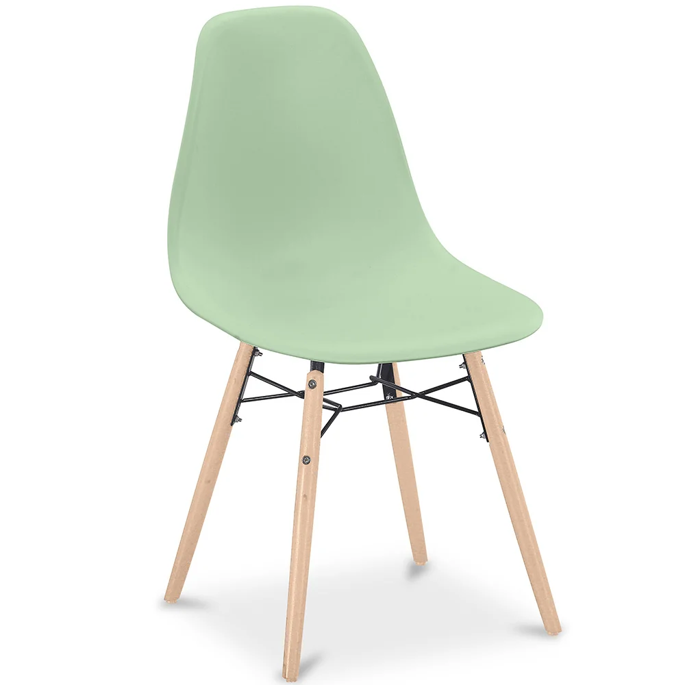 Chaise de Salle à Manger - Design Scandinave - Pieds en Bois - Skögur image 8