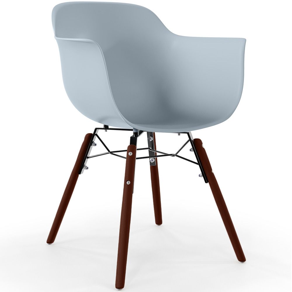 Chaises de Salle à Manger - Design Scandinave - Pieds en Bois Foncé - Nordika image 8